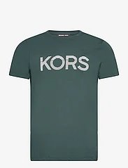 Michael Kors - TIPPED KORS TEE - short-sleeved t-shirts - jade - 0