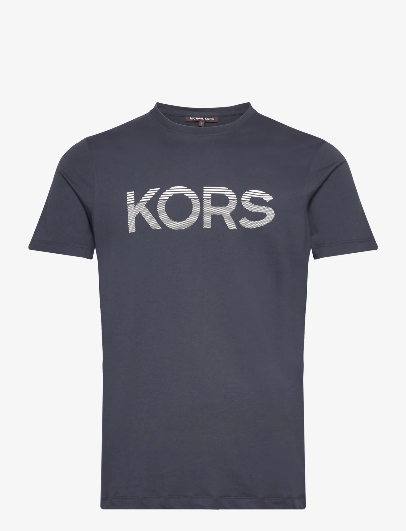 Michael Kors - TIPPED KORS TEE - short-sleeved t-shirts - midnight - 0