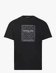 Michael Kors - EMPIRE FLAGSHIP TEE - kortærmede t-shirts - black - 0