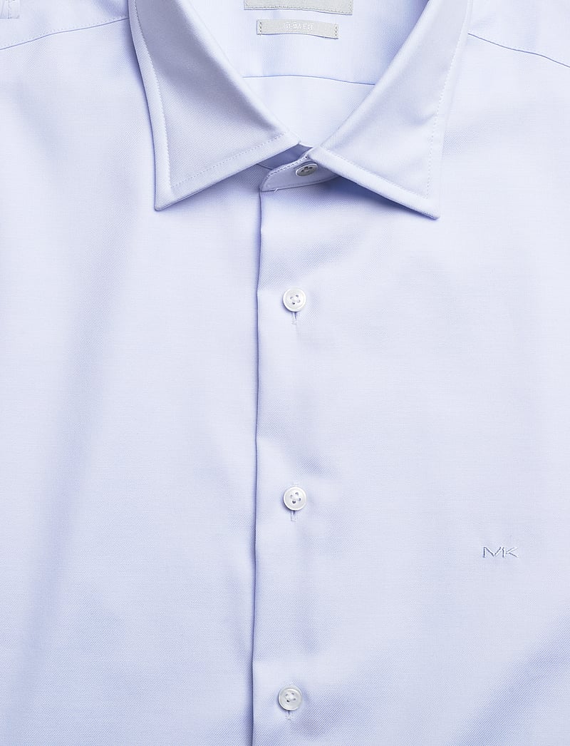 Michael Kors - 2PLY STRETCH TWILL SLIM FIT SHIRT - pidulikud särgid - light blue - 2