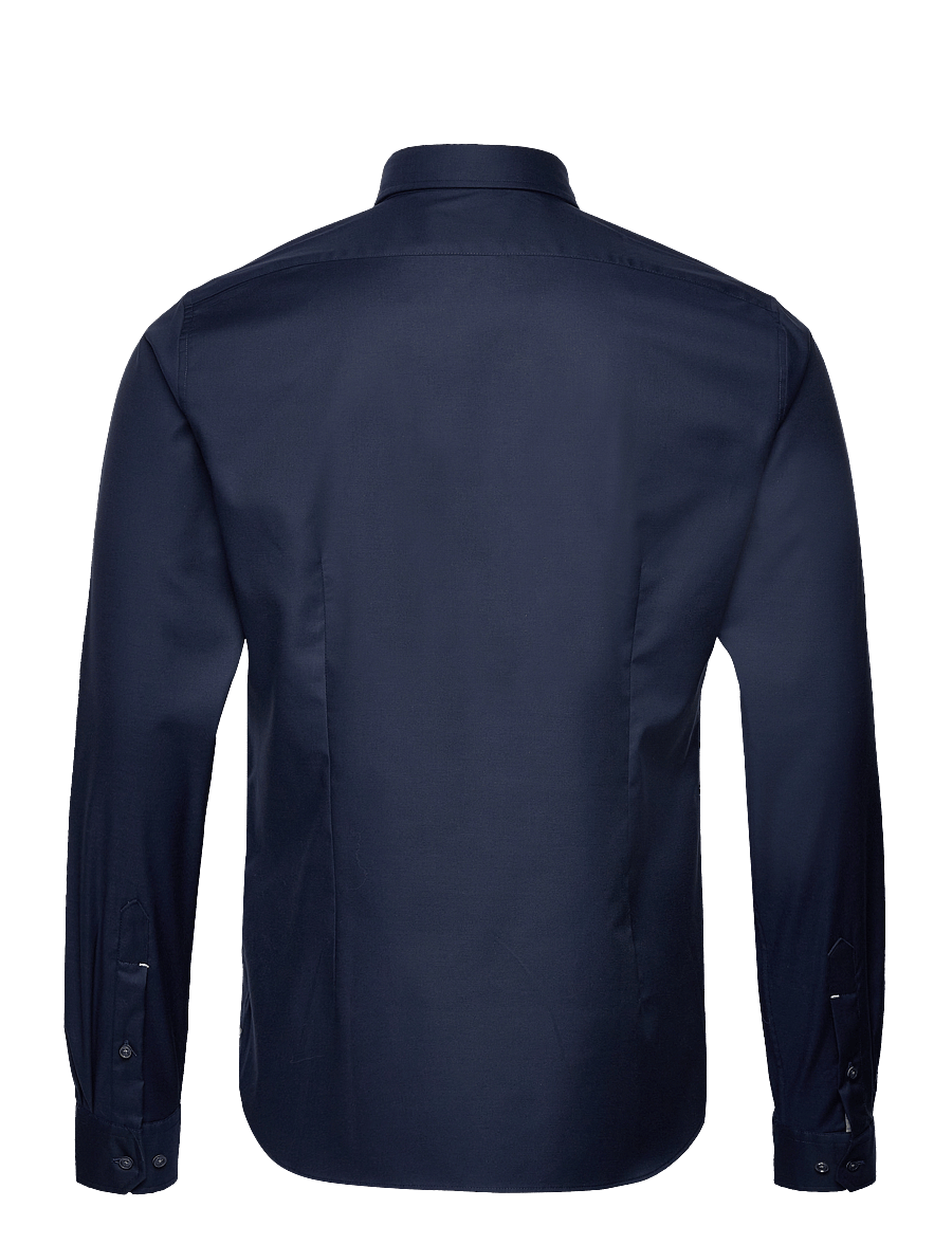 Michael Kors - 2PLY STRETCH TWILL SLIM FIT SHIRT - chemises d'affaires - navy - 1