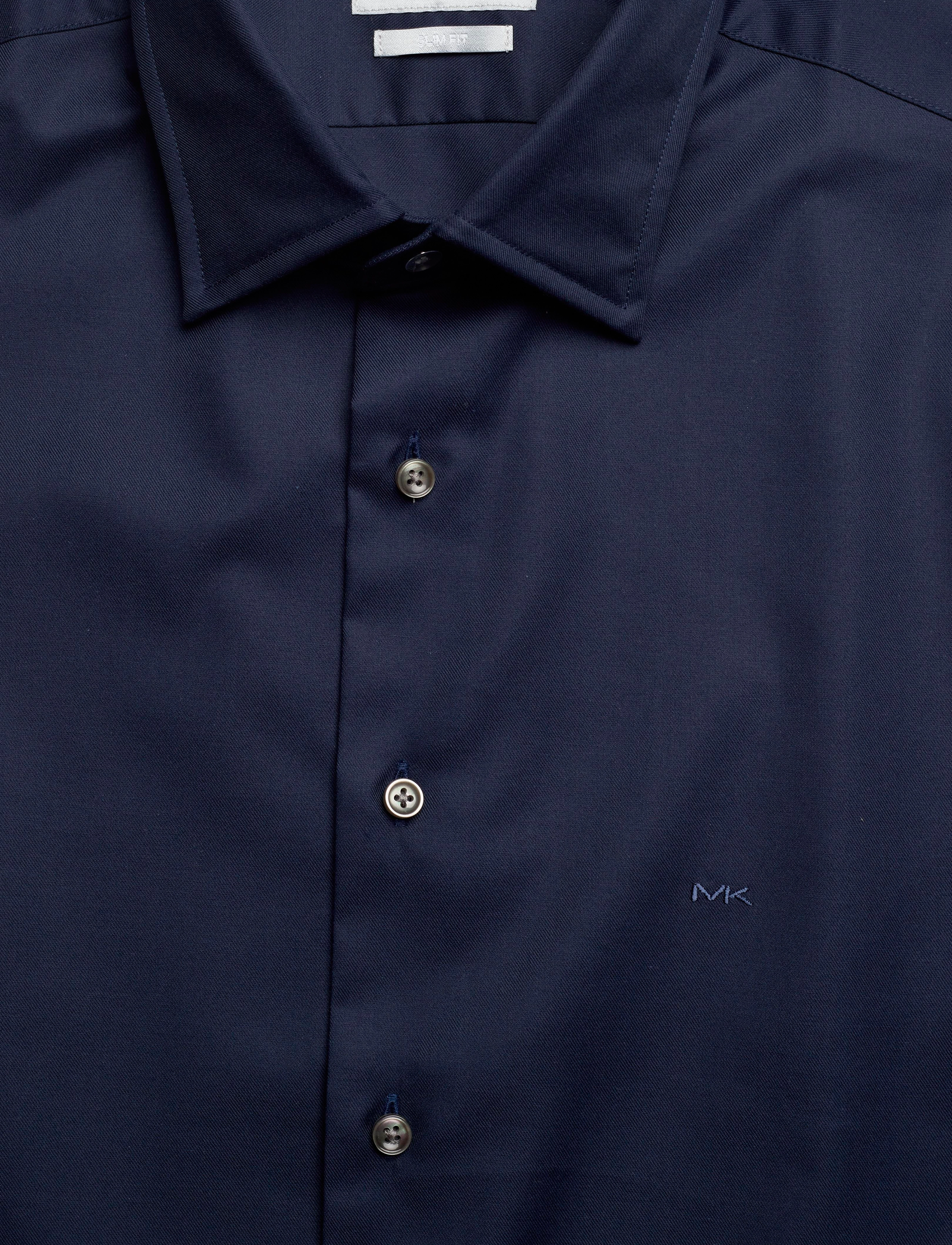 Michael Kors - 2PLY STRETCH TWILL SLIM FIT SHIRT - chemises d'affaires - navy - 3