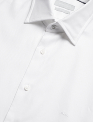 Michael Kors - 2PLY STRETCH TWILL SLIM FIT SHIRT - laisvalaikio marškiniai - white - 2