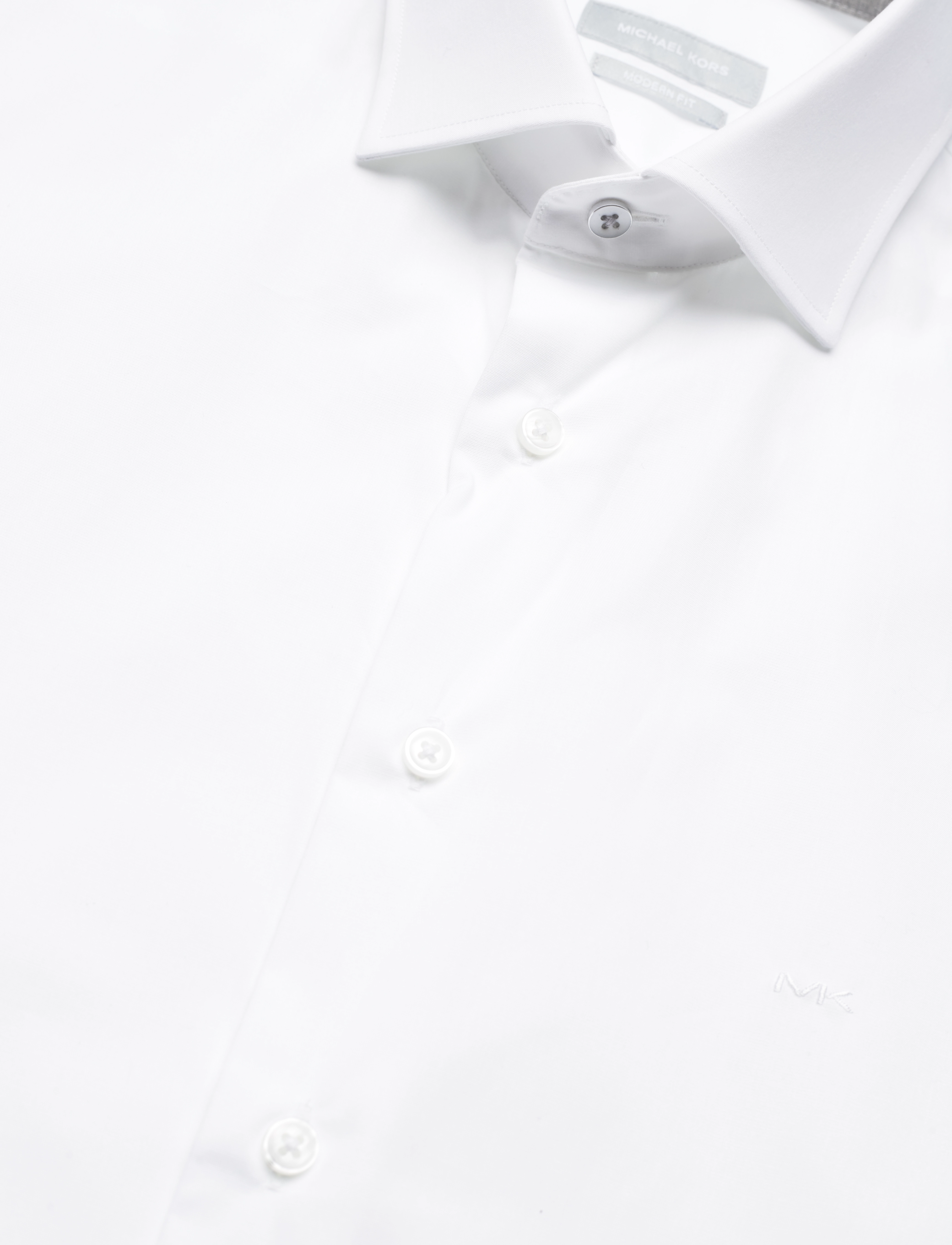 Michael Kors - POPLIN STRETCH MODERN SHIRT - formelle skjorter - white - 3