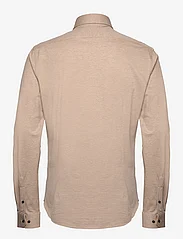 Michael Kors - SOLID PIQUE SLIM SHIRT - basic shirts - beige - 1
