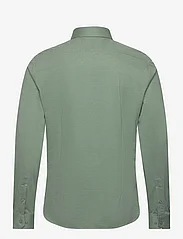 Michael Kors - SOLID PIQUE SLIM SHIRT - basic shirts - dark forest - 1