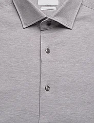 Michael Kors - SOLID PIQUE SLIM SHIRT - basic shirts - light grey - 2