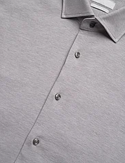 Michael Kors - SOLID PIQUE SLIM SHIRT - laisvalaikio marškiniai - light grey - 3