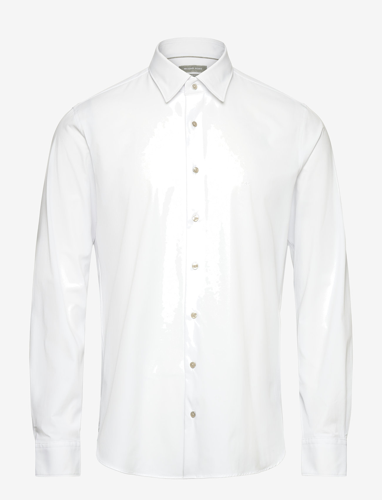 Michael Kors - PERFORMANCE STRETCH SLIM SHIRT - white - 0