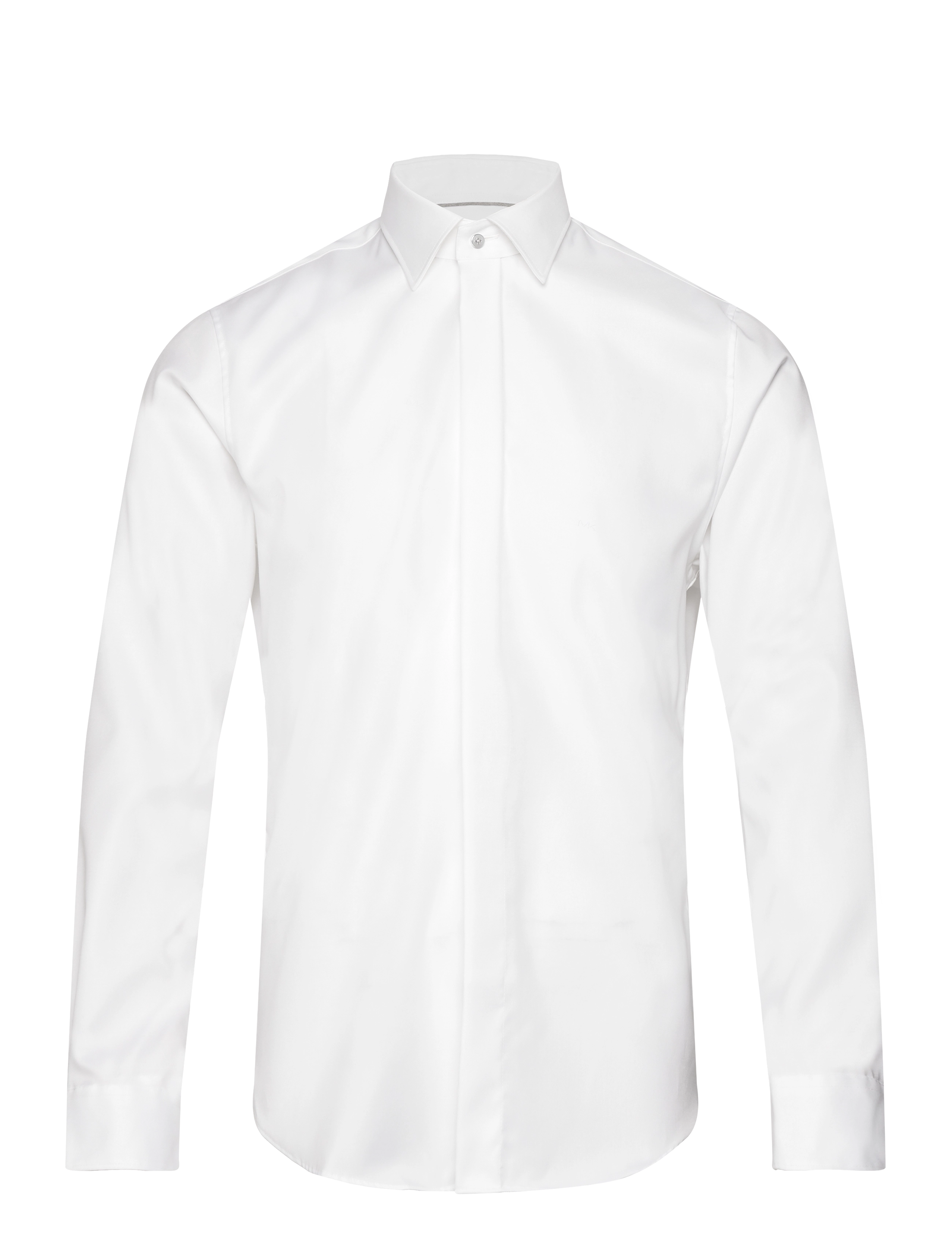 Michael Kors EVENING SLIM FIT SHIRT - Smokingskjorter - WHITE / white