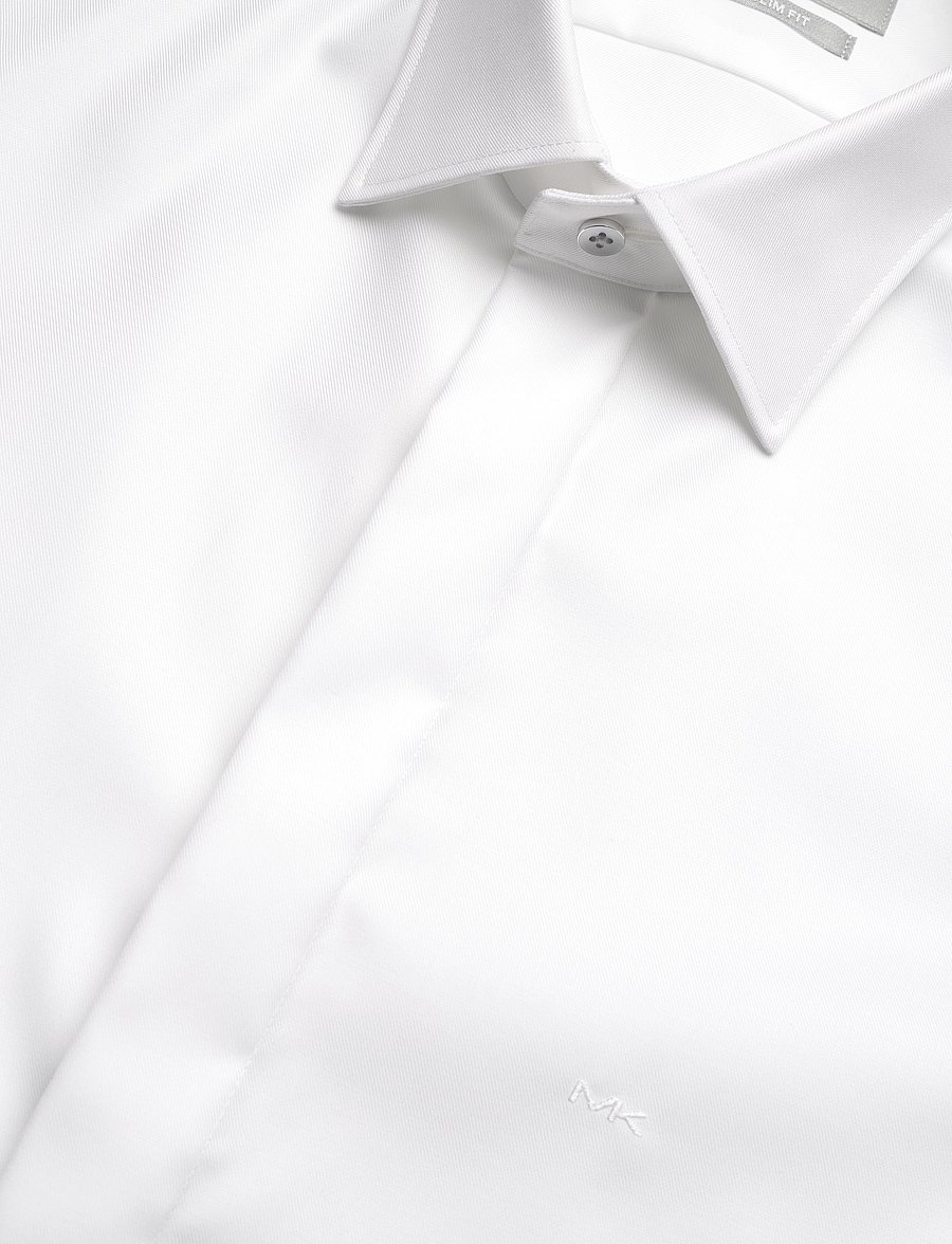 Michael Kors - EVENING SLIM FIT SHIRT - white - 3
