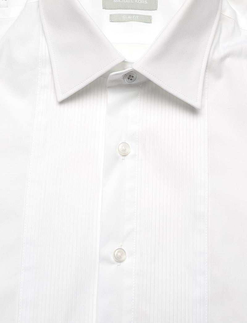 Michael Kors - TUXEDO SLIM FIT SHIRT - smokingskjorter - white - 2