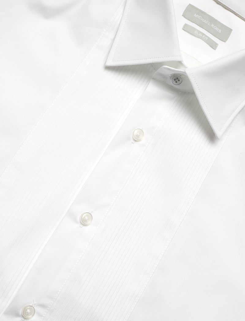 Michael Kors - TUXEDO SLIM FIT SHIRT - smokingskjorter - white - 3