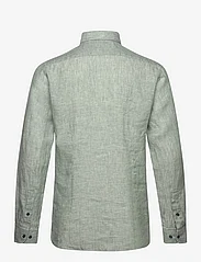 Michael Kors - LINEN SLIM FIT SHIRT - linen shirts - dark forest - 1