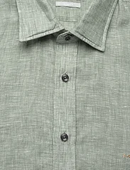 Michael Kors - LINEN SLIM FIT SHIRT - linen shirts - dark forest - 2