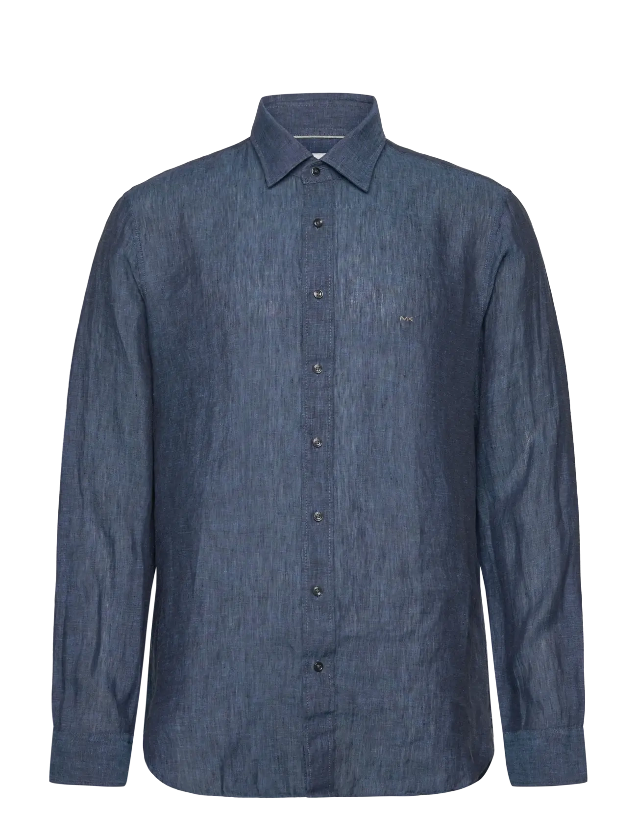 Michael Kors LINEN SLIM FIT SHIRT - Skjorter - DENIM / blue