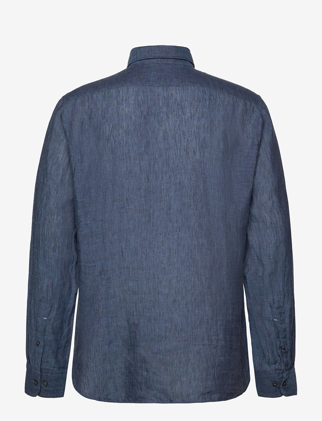 Michael Kors - LINEN SLIM FIT SHIRT - hørskjorter - denim - 1