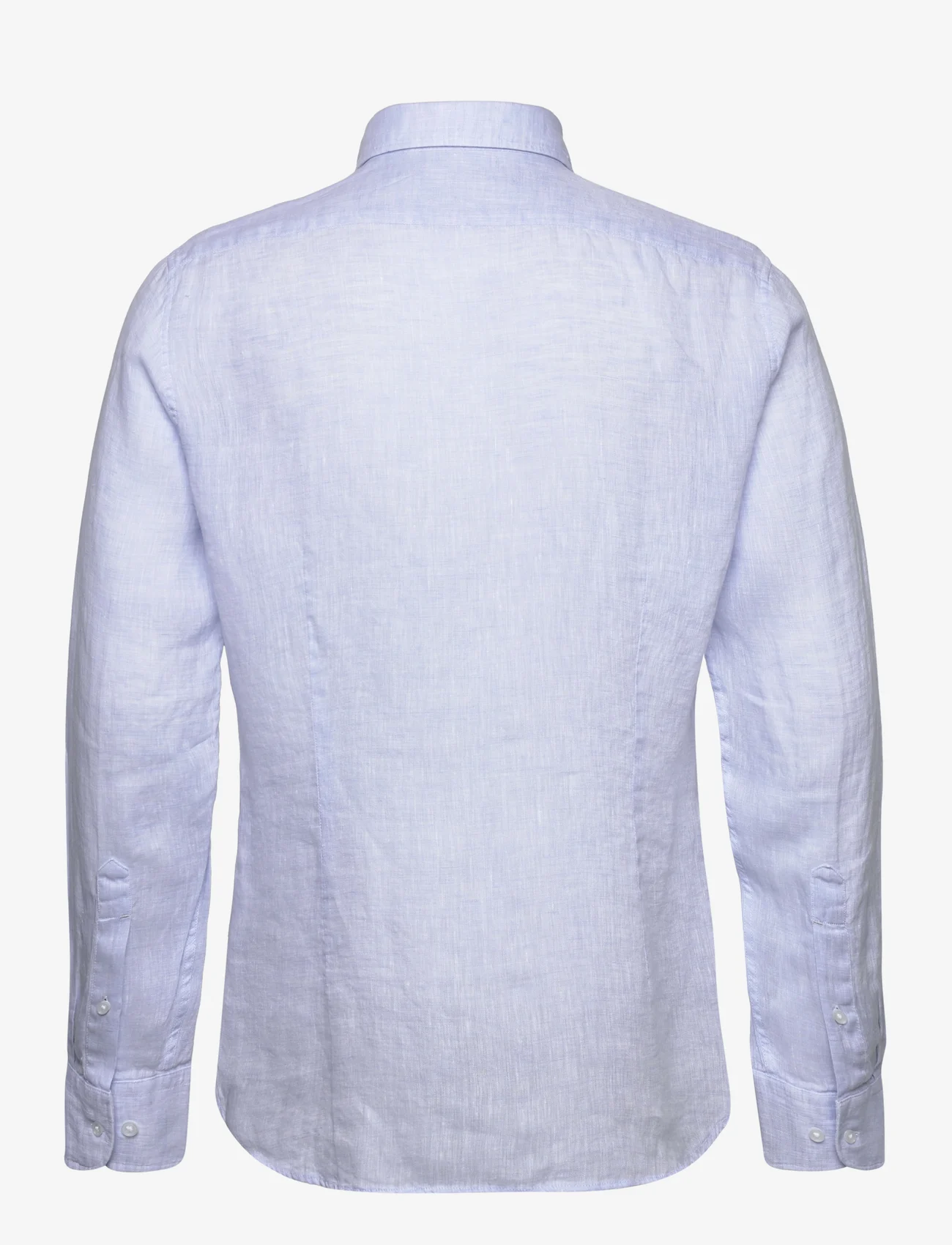 Michael Kors - LINEN SLIM FIT SHIRT - hørskjorter - light blue - 1
