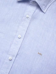 Michael Kors - LINEN SLIM FIT SHIRT - linnen overhemden - light blue - 3