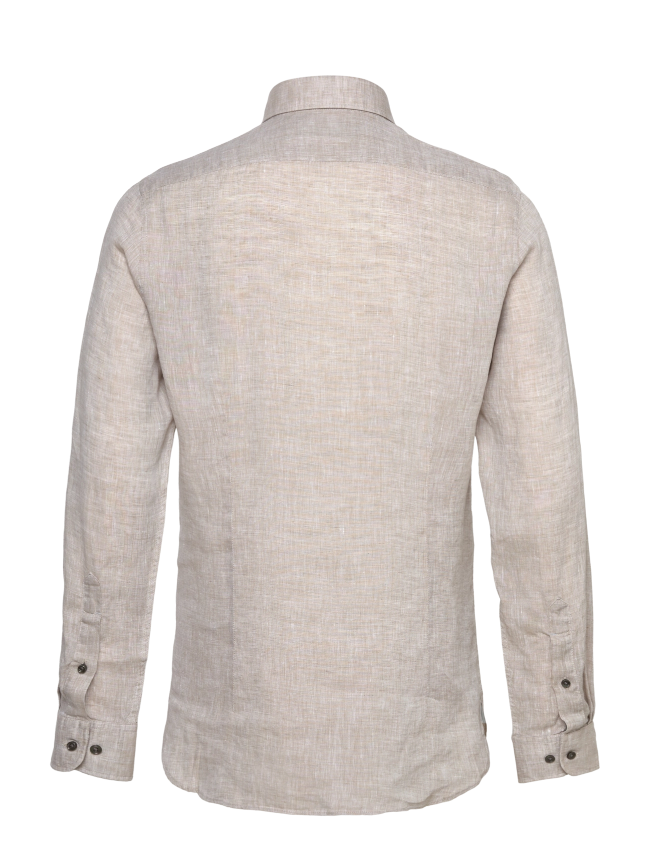 Michael Kors - LINEN SLIM FIT SHIRT - chemises de lin - taupe - 1