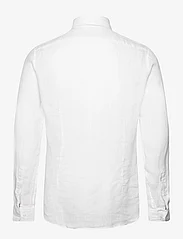 Michael Kors - LINEN SLIM FIT SHIRT - hørskjorter - white - 1
