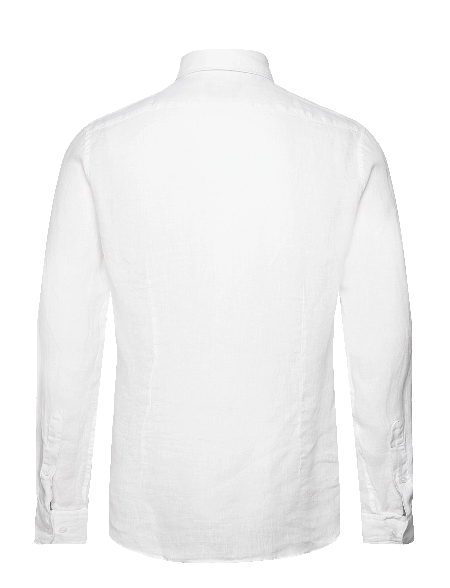 Michael Kors - LINEN SLIM FIT SHIRT - white - 1