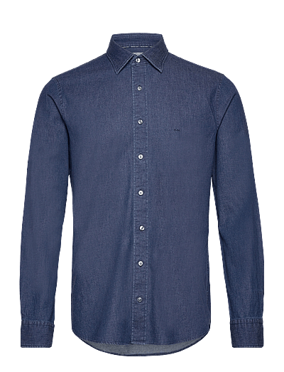 Michael Kors REAL INDIGO SLIM SHIRT - Shirts - INDIGO / blue