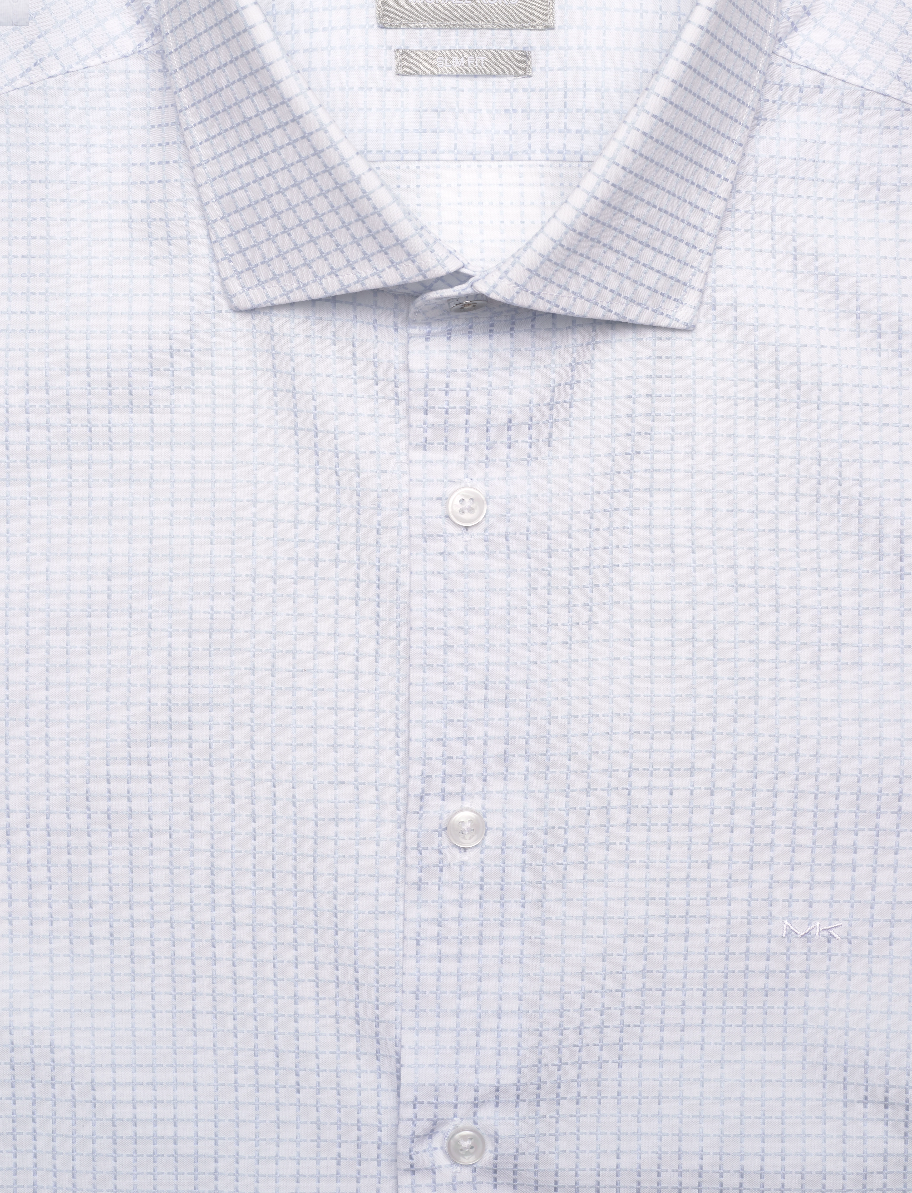 Michael Kors - SQUARE DOBBY SLIM FIT SHIRT - light blue - 2