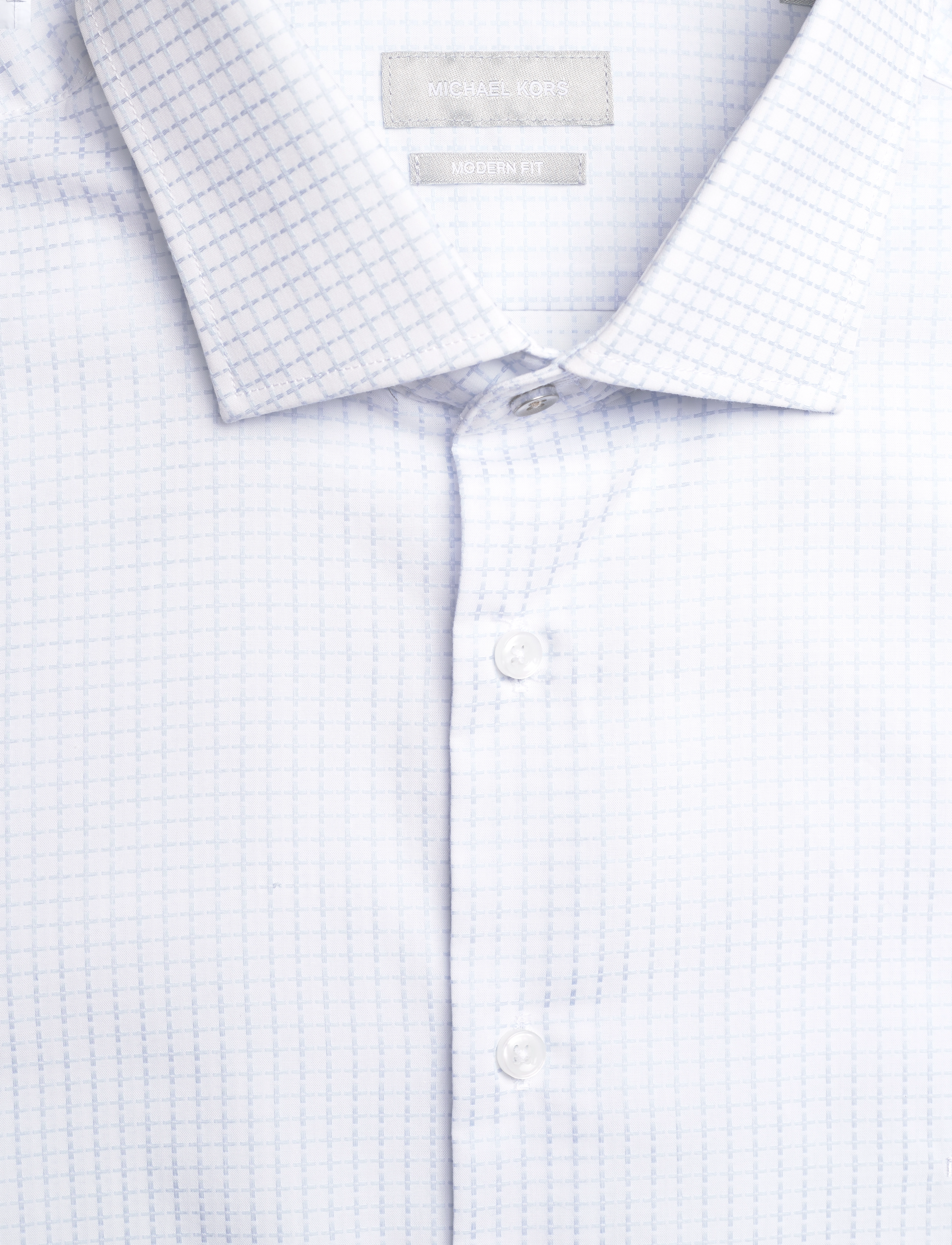 Michael Kors - SQUARE DOBBY MODERN SHIRT - light blue - 3