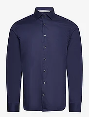 Michael Kors - SOLID DOBBY MODERN SHIRT - basic skjortor - navy - 0
