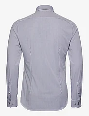 Michael Kors - PERFORM STRETCH STRIPE SLIM SHIRT - business shirts - navy - 1