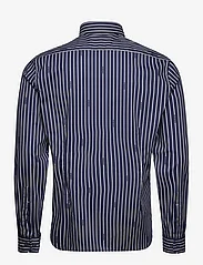 Michael Kors - MK PRINTED STRIPE MODERN SHIRT - business skjortor - navy - 1