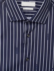 Michael Kors - MK PRINTED STRIPE MODERN SHIRT - business skjortor - navy - 2