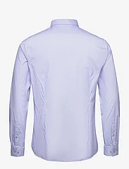 Michael Kors - PERFORMANCE FINE STRIPE SLIM SHIRT - business skjortor - light blue - 1