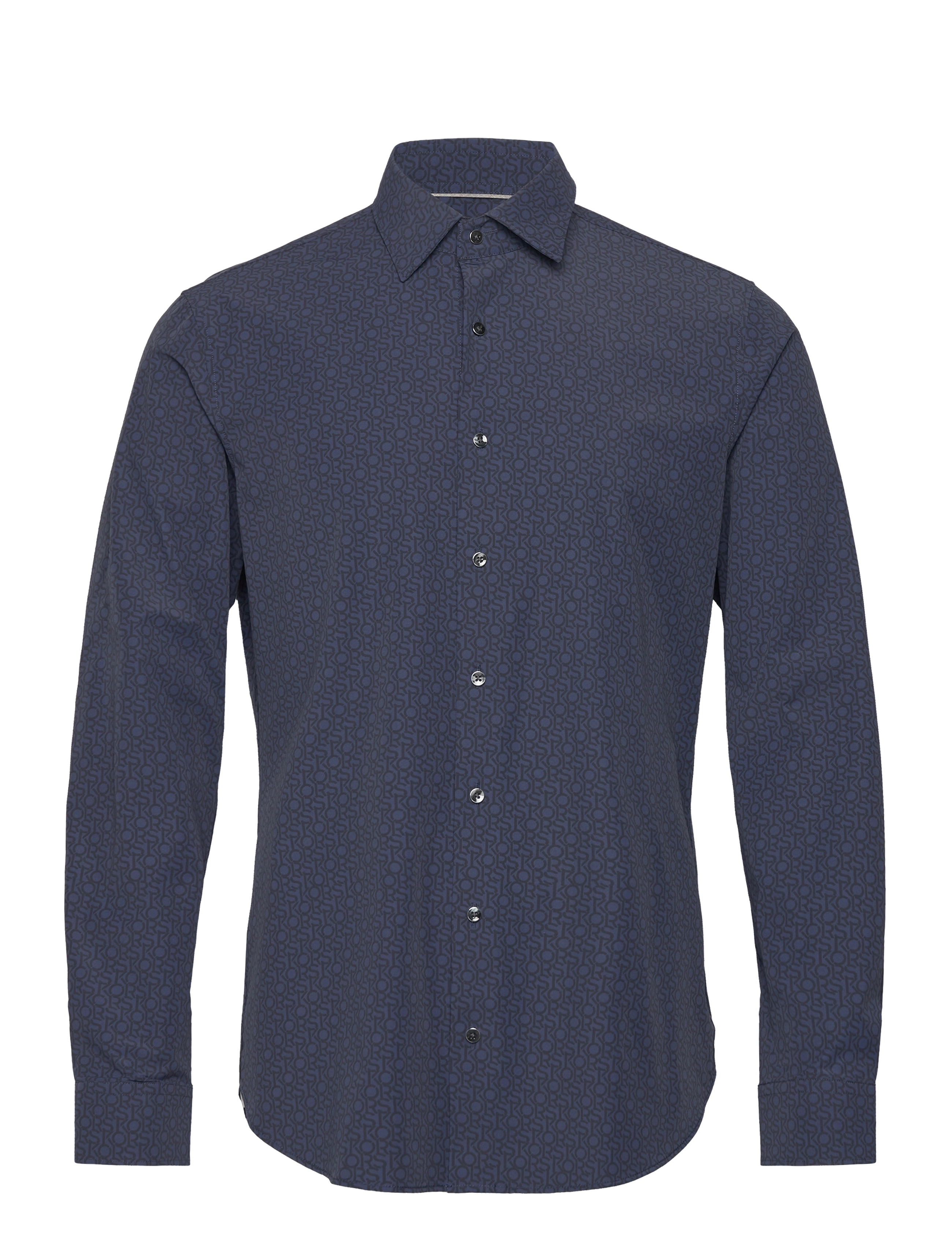 Michael Kors - PERFORMANCE KORS PRINT SLIM SHIRT - black - 0