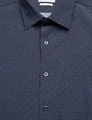 Michael Kors - PERFORMANCE KORS PRINT SLIM SHIRT - business skjortor - black - 2