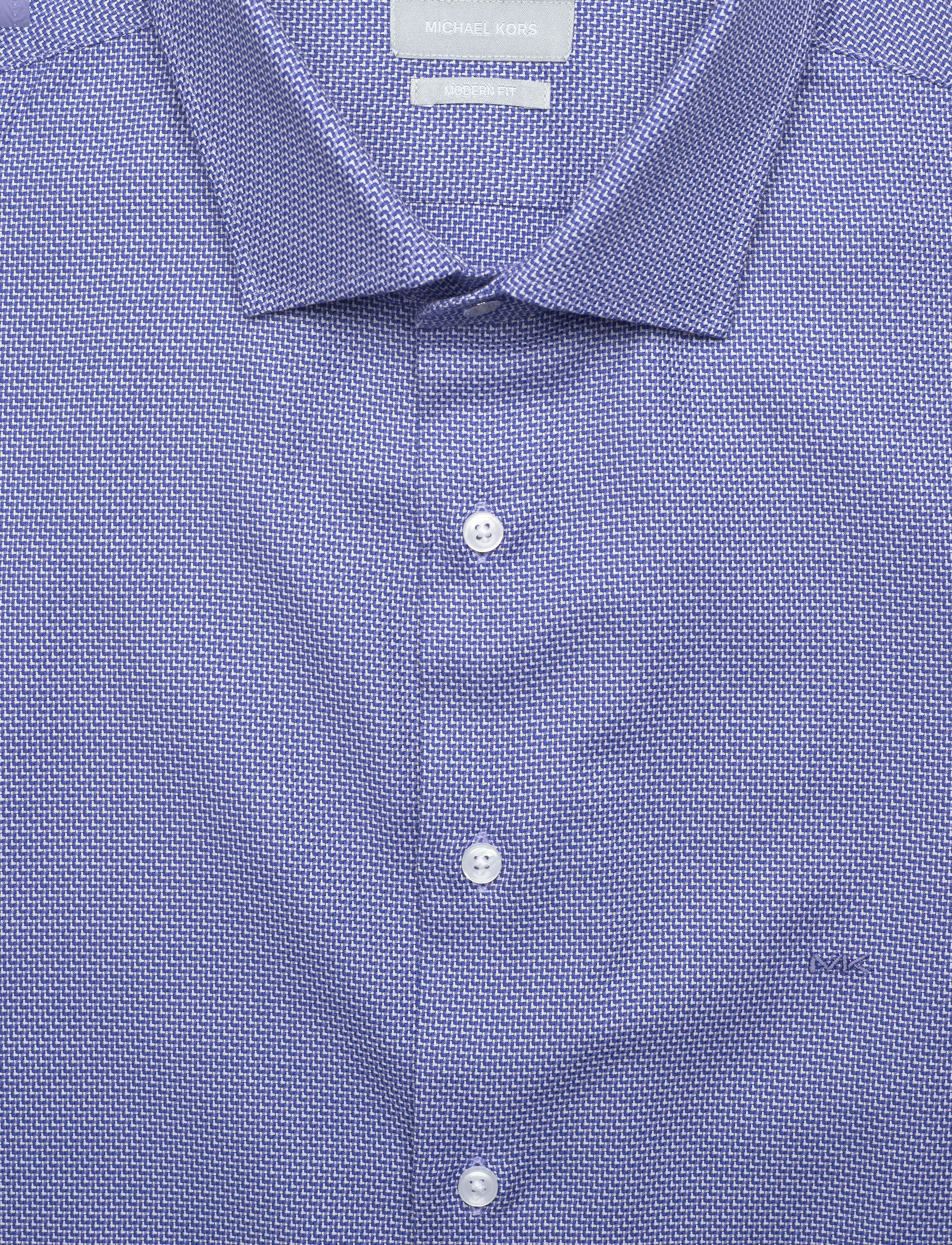 Michael Kors - DIAGONAL DOBBY MODERN SHIRT - blue - 2