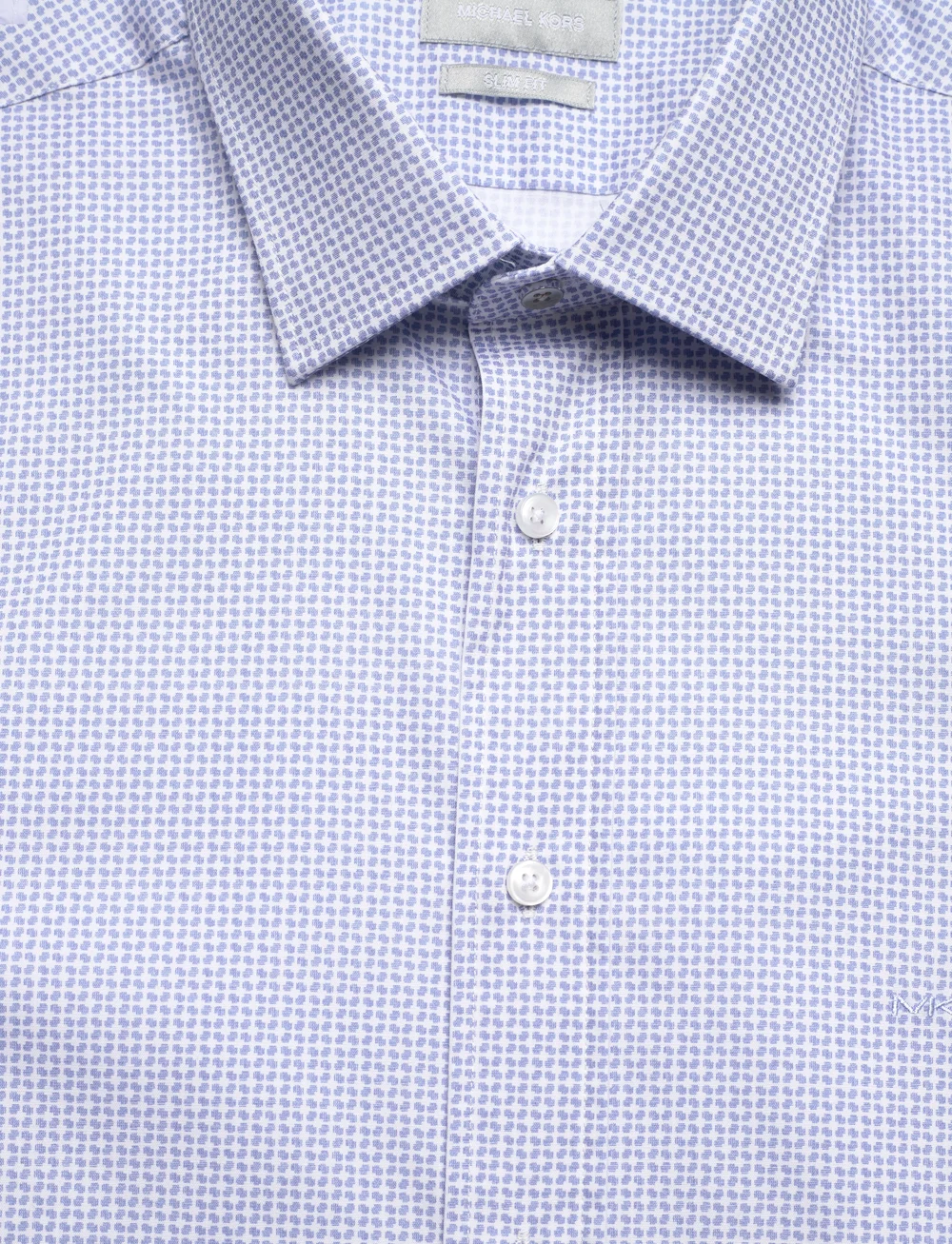 Michael Kors - GEO PRINT SLIM SHIRT - formelle skjorter - light blue - 2