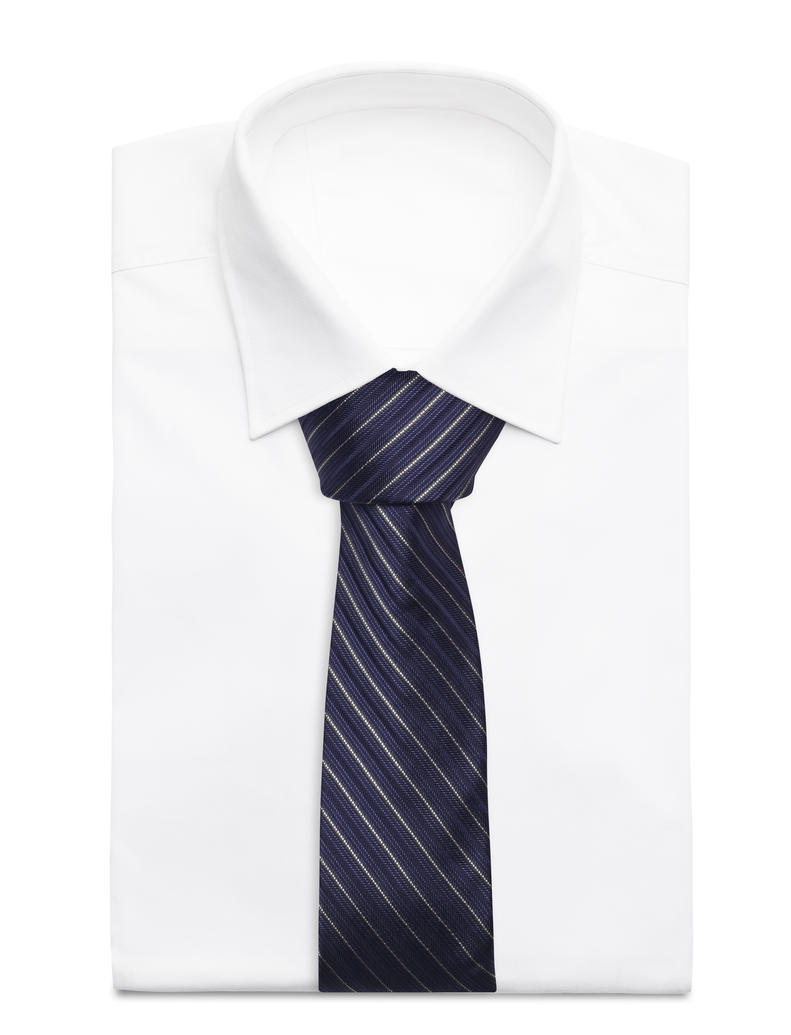 Michael Kors - DOBBY STRIPE TIE - navy - 1