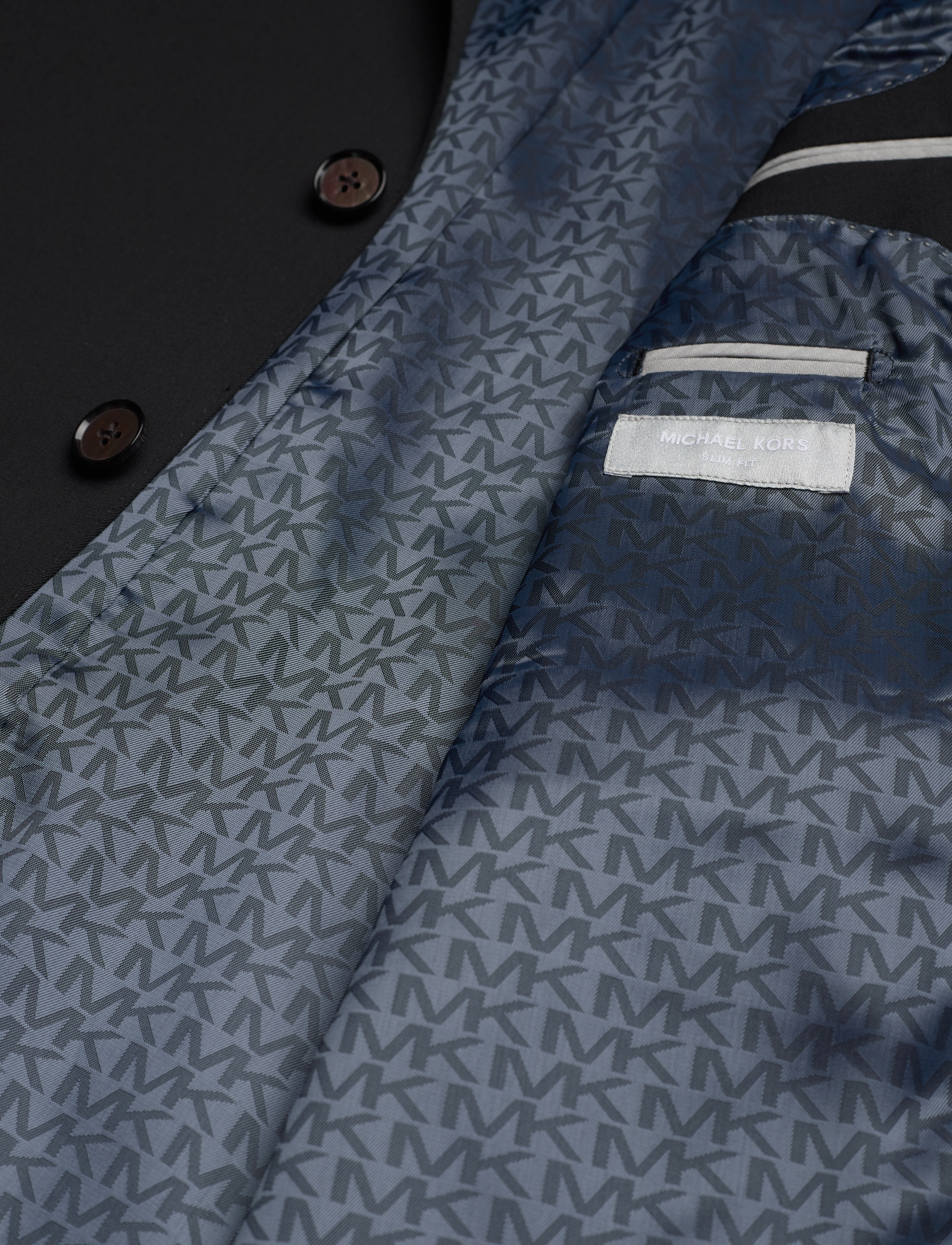 Michael Kors - TRAVEL BLAZER - enkelknäppta kavajer - black - 4