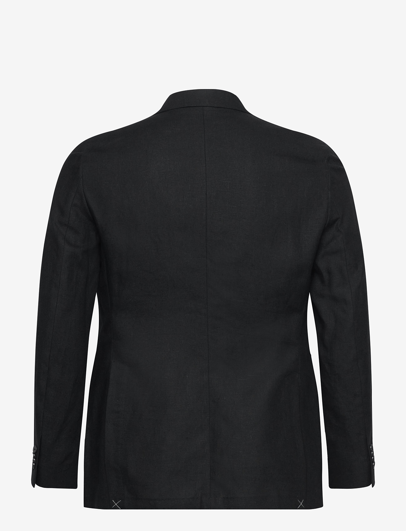 Michael Kors - PURE LINEN BLAZER - Ühe rinnatisega pintsakud - black - 1