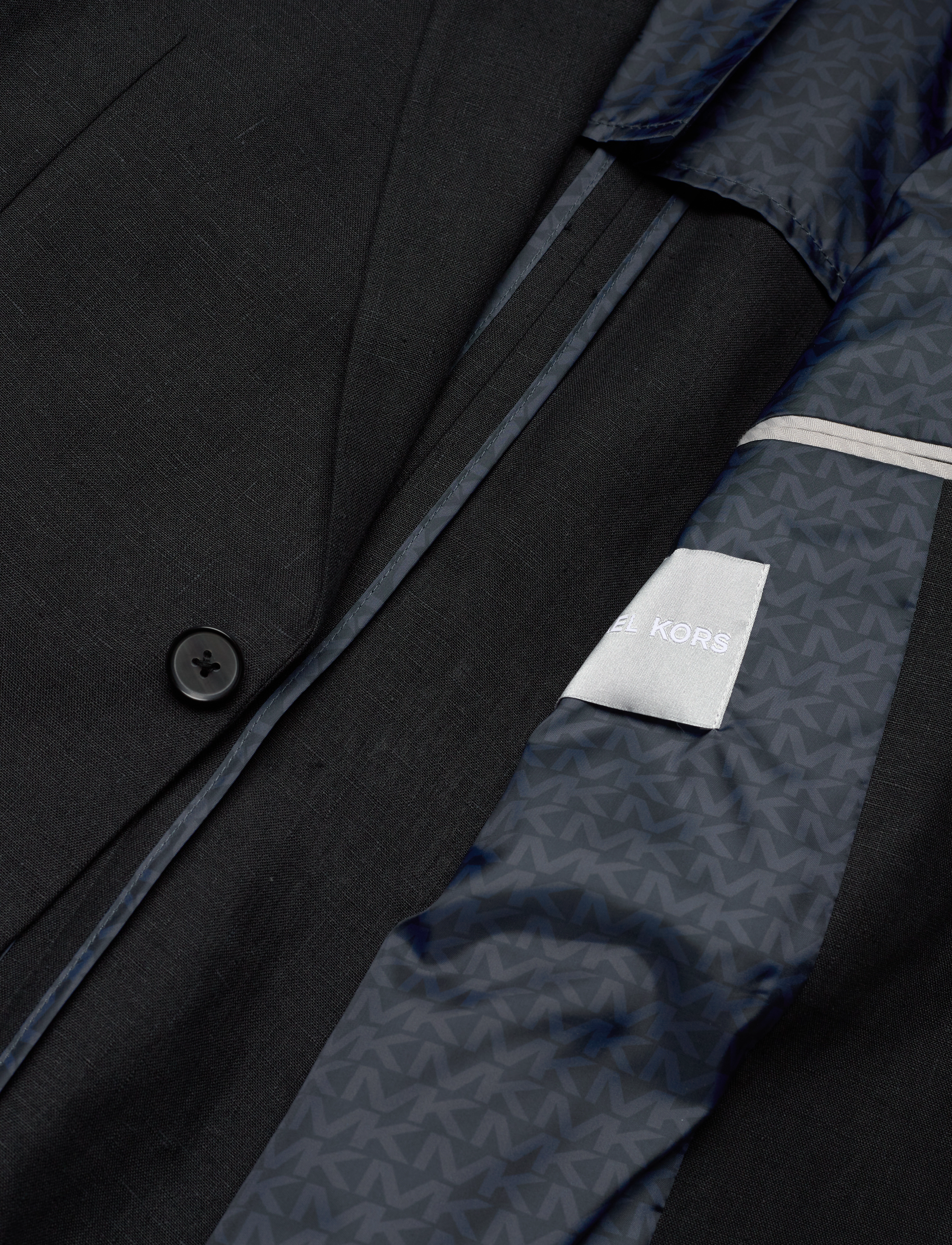 Michael Kors - PURE LINEN BLAZER - black - 4