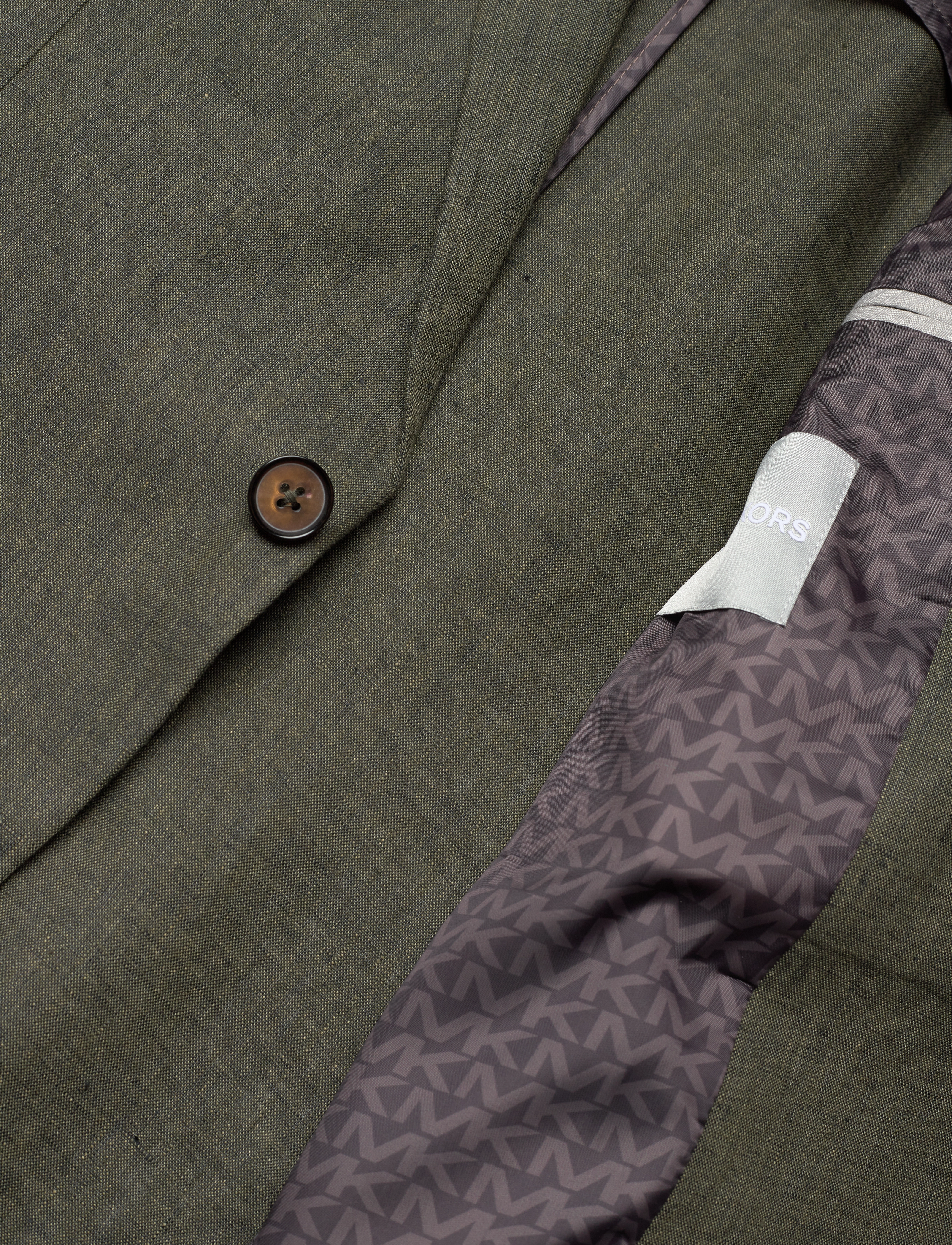 Michael Kors - PURE LINEN BLAZER - dark olive - 4