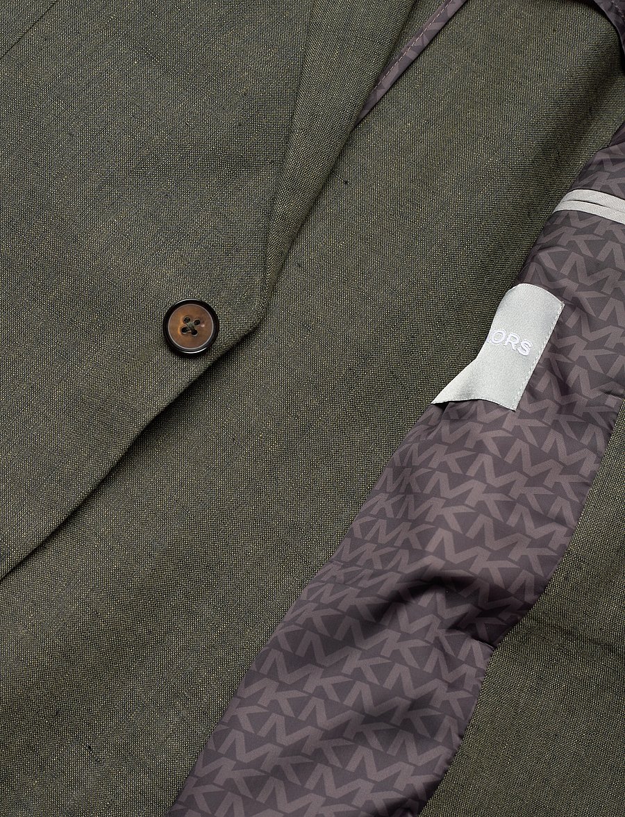 Michael Kors - PURE LINEN BLAZER - dark olive - 4