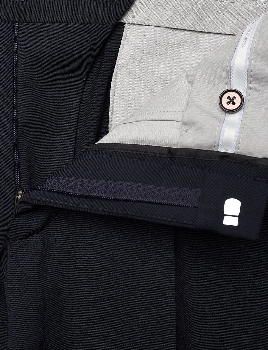 Michael Kors - TRAVEL PANT - kostymbyxor - navy - 3