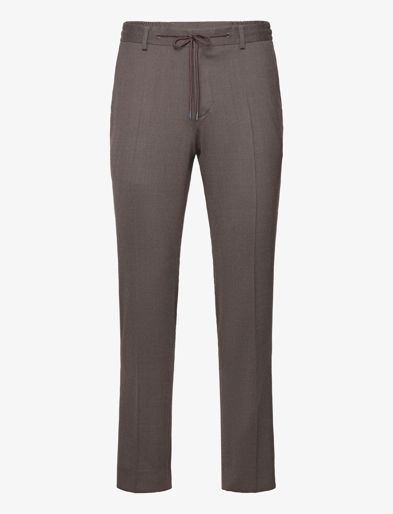 Michael Kors - FLANNEL PANT - kostiumo kelnės - brown - 0