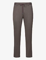 Michael Kors - FLANNEL PANT - pantalons - brown - 0