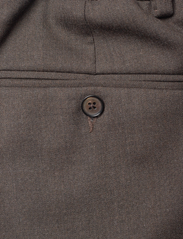 Michael Kors - FLANNEL PANT - jakkesætsbukser - brown - 4
