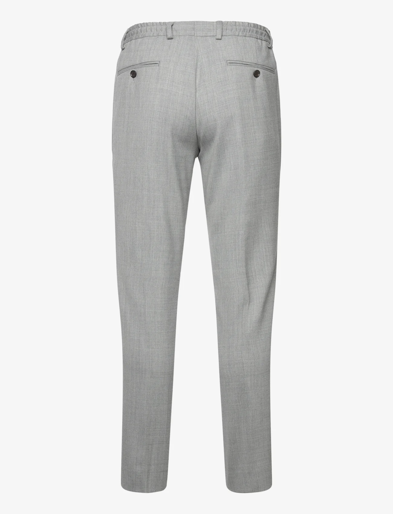 Michael Kors - FLANNEL PANT - pantalons - light grey - 1