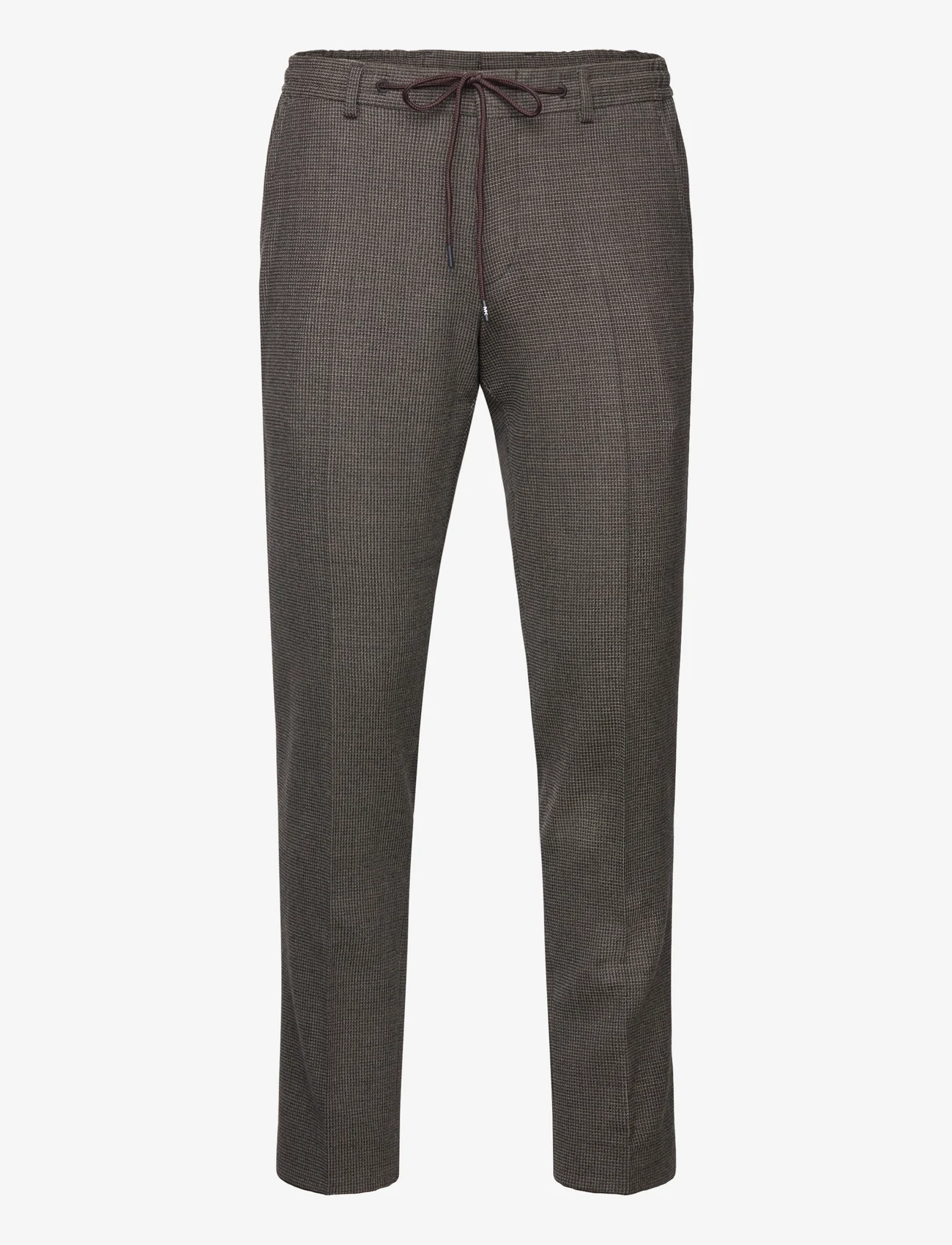 Michael Kors - MULTI  COLOR STRUCTURED PANT - suit trousers - brown - 0